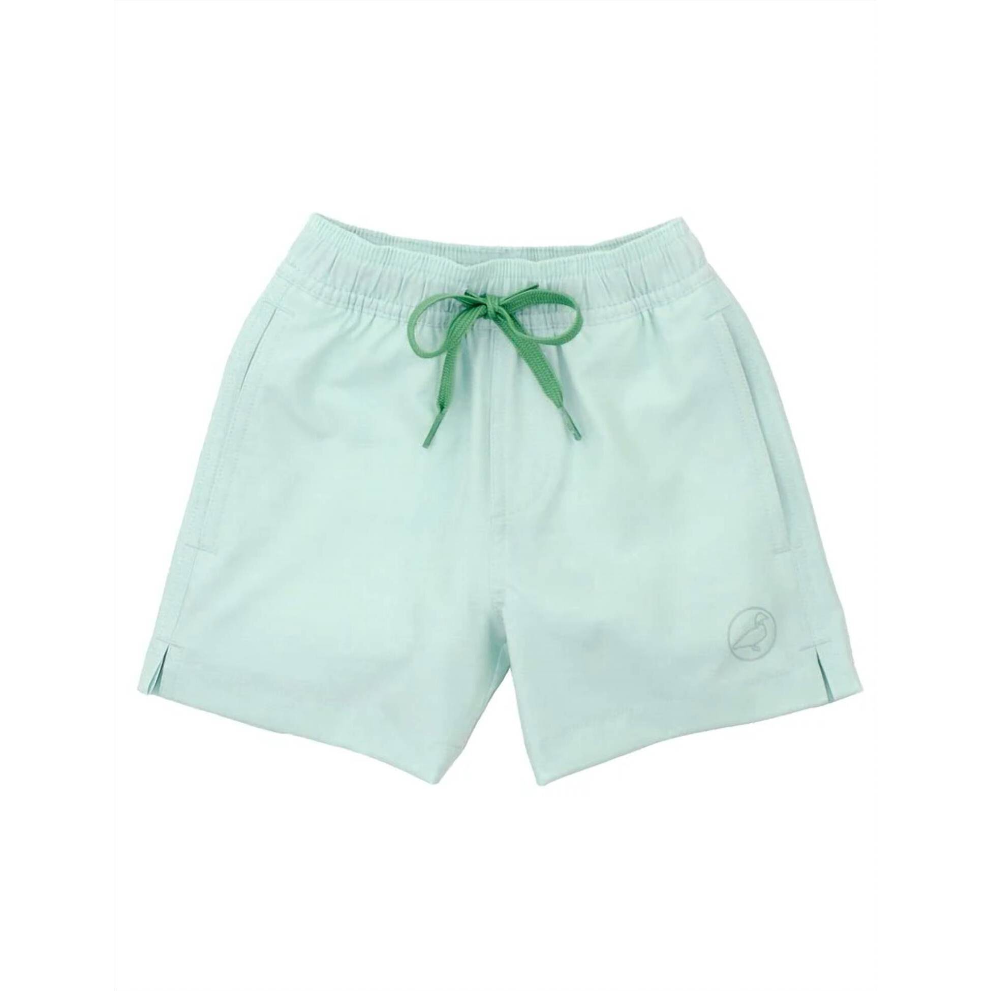 New Properly Tied Boys Splash Swim Trunk In Birdie